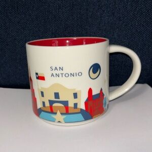 Starbucks San Antonio Texas You Are Here Collection Ceramic Coffee Mug 14oz